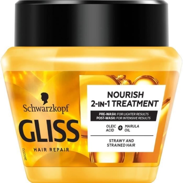 Oil Nutritive Nourish 2-i-1 behandlingsmask odżywcza do włosów przesuszonych i nadwyrężonych 300ml