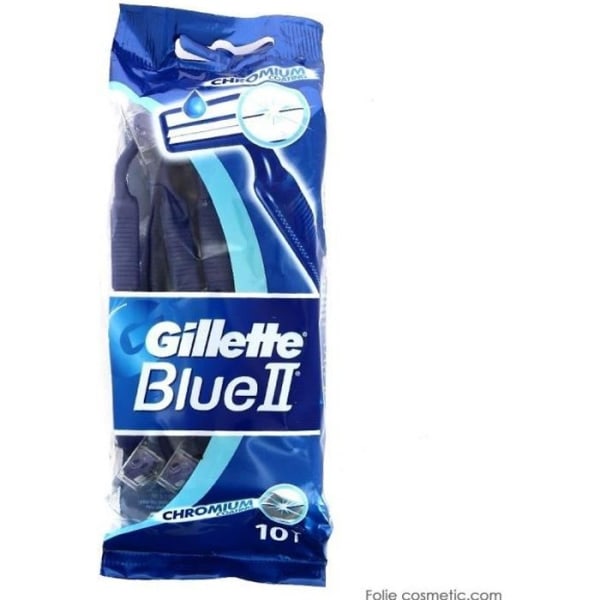 Gillette - 10 st Blue II rakhyvlar
