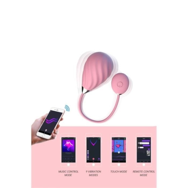 Connected vibrating egg Magic Sundae rosa - Magic Motion