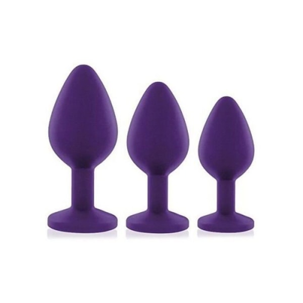 RS - Kväll - Booty Plug (Set 3 x Lila) Rianne S 65245