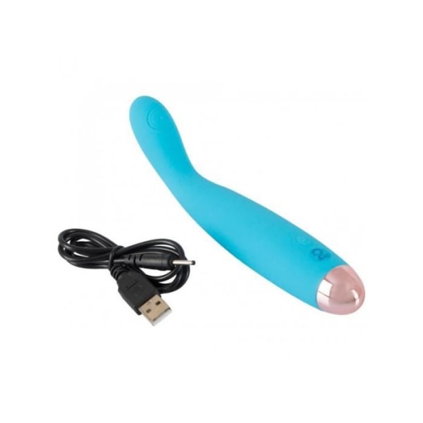 Uppladdningsbar Cuties G-Spot Vibrator Blå