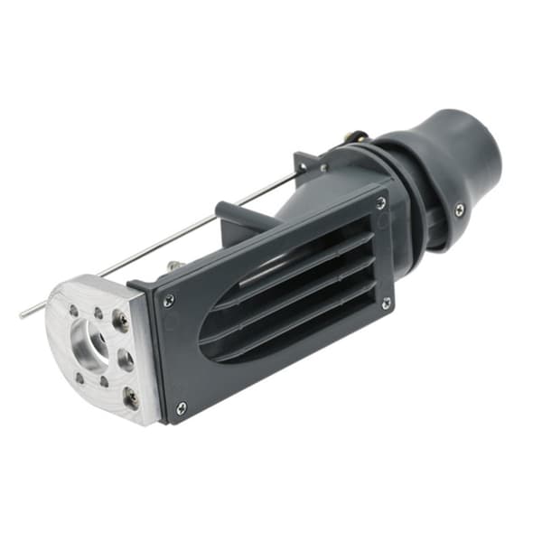 RC Båd Jetpumpe Børsteløs Thruster Tilbehør Propelrør Modelbåd Gummirør Spraykomponent Udskiftelig Egnet til RC Model, Blå Blue