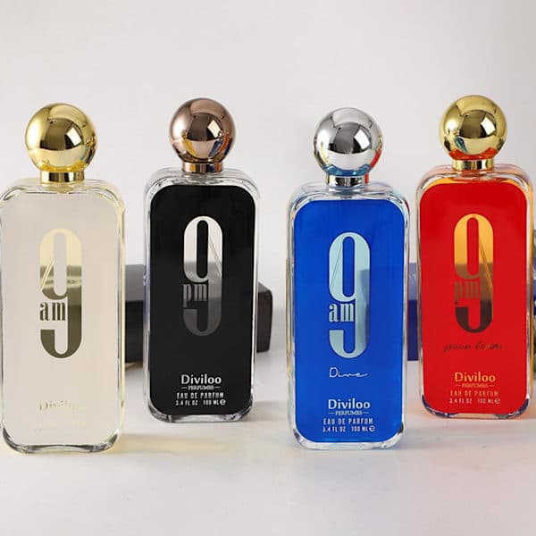 Afnan 21:00 Eau De Parfum 100ml til mænd Spray - HELT NY I ÆSKE sort 100ml black 100ml