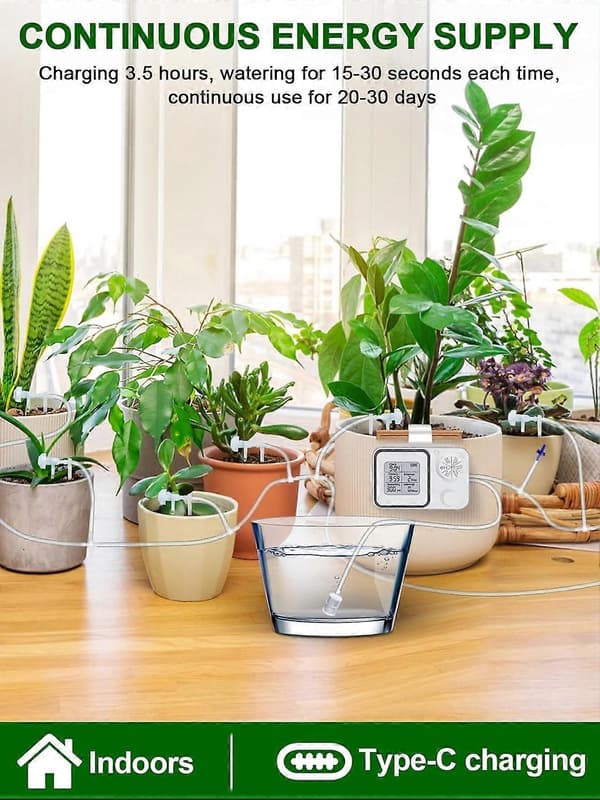 4-pack bevattningskulor 500 ml automatiska växtbevattningsanordningar transparent droppsystem