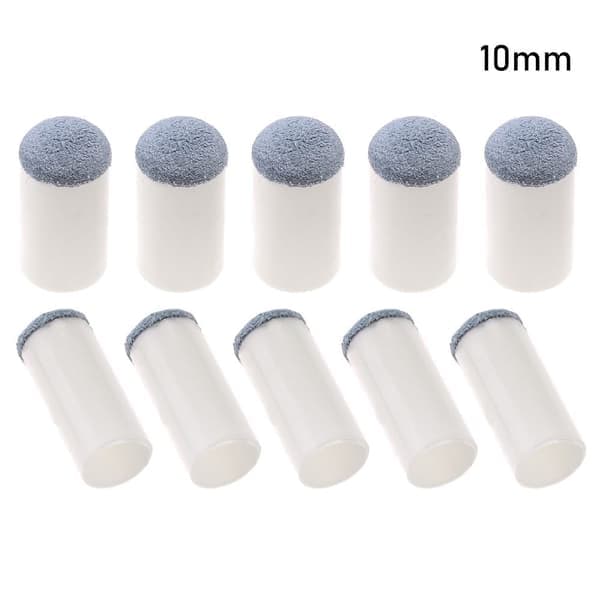 2 förpackningar 10 st/förpackning Biljardköspetsar Spetsskydd 10MM 10MM 10mm 10mm