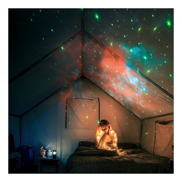 Astronaut Natlampe, Galakse Lampe, Stjernehimmel Projektor Db