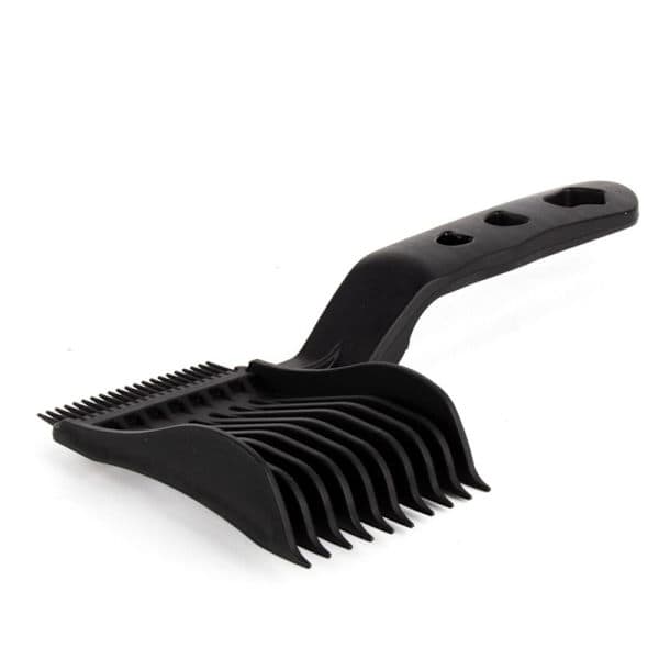 Barber Fade Kammer Hår Sikkerhetskam Buet Kam