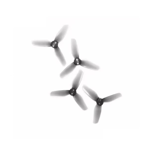 HQProp 3X3X3 Propel 3Tommer 3-Bladet Propel Grå Polycarbonat Kompatibel til DJI, Avata 2 til FPV Racing Drone Dele (4par) 4pairs