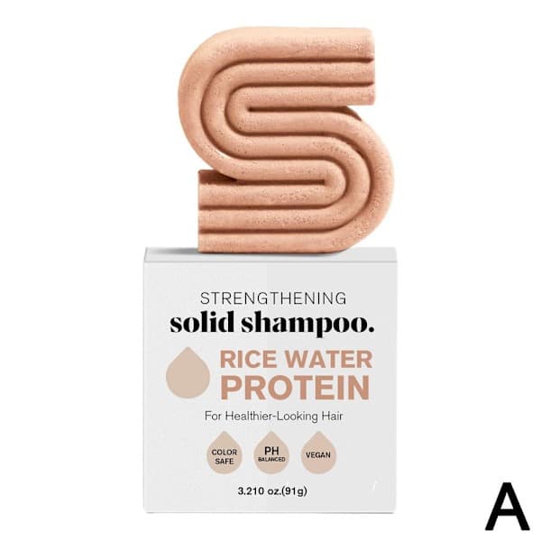 Stärkande schampo och balsamtvål med risvatten ProteinUU 2 st 1 set 2pcs 1set