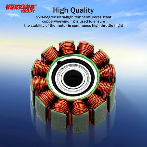 C2822 1400KV børsteløs motor for multikopter RC-fly fastvinget UAV 1400kv