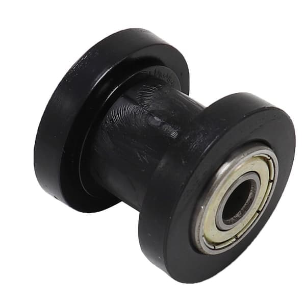 Drivkæde Rulle Remhjul Slide SORT 8MM Sort 8mm Black