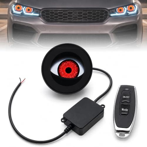 Demon Eyes Survival Kit, Dynamiska Demon Eye Billampor, 6 Lägen (Platt, 1 st) 1Pc Flat