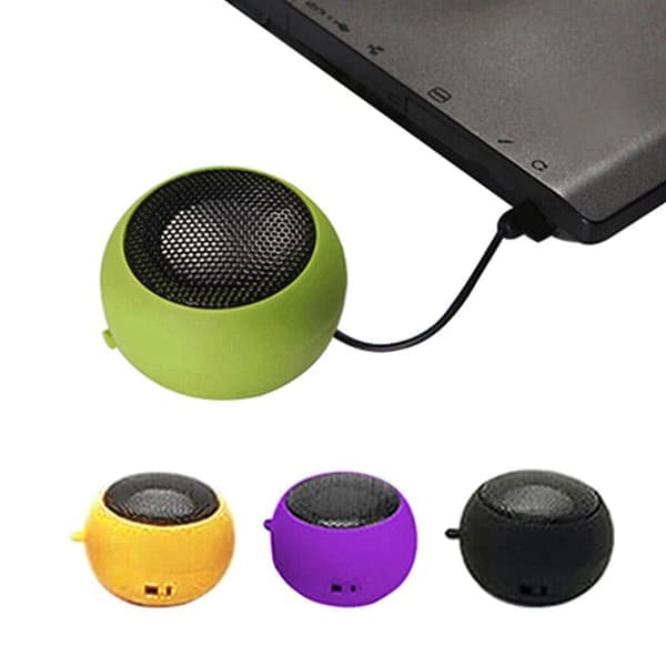3,5 mm Mini Bærbar Hamburger Højttaler til Mobiltelefon Tablet PC Fg Db, Orange Orange