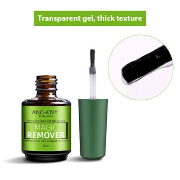 Magic Remover Manikyr Neglelak Gel Soak Cleaner Neglelakfjerner✨y