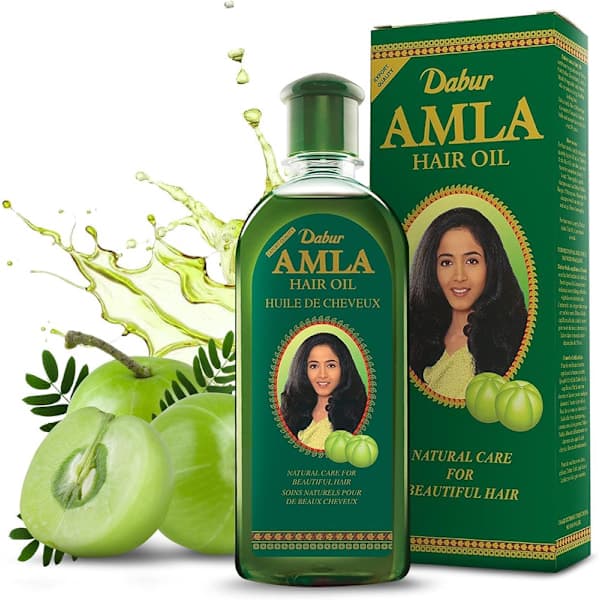 Dabur Amla Hårolja 100ml - Naturligt hårstärkande, vårdande, glansfrämjande