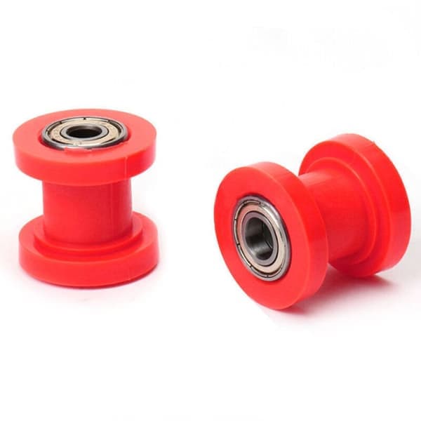 Drivkæde Rulle Remhjul Slide SORT 8MM Sort 8mm Black