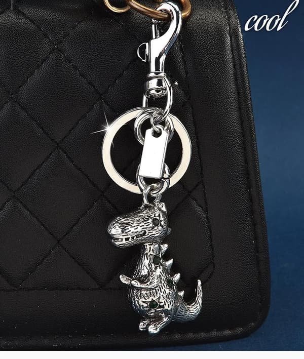 Väskberlock, söta handväskberlocker, väsktillbehörsberlocker, väskkedjor, handväskberlocker 3D-Silver