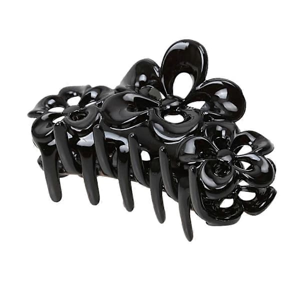 Hårklemmer Hårspænder Styling Tilbehør til Kvinder Sort Black