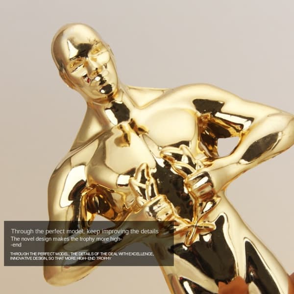 Oscar Trofæ Priser Lille Guldstatue 21CM 21cm 21cm