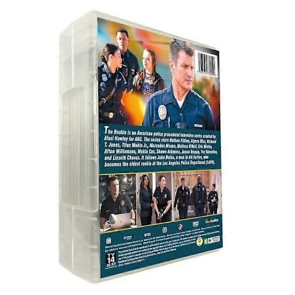 The Rookie: The Complete Series Sesonger 1-7 (DVD Engelsk Versjon, 25-Disc Box Set)
