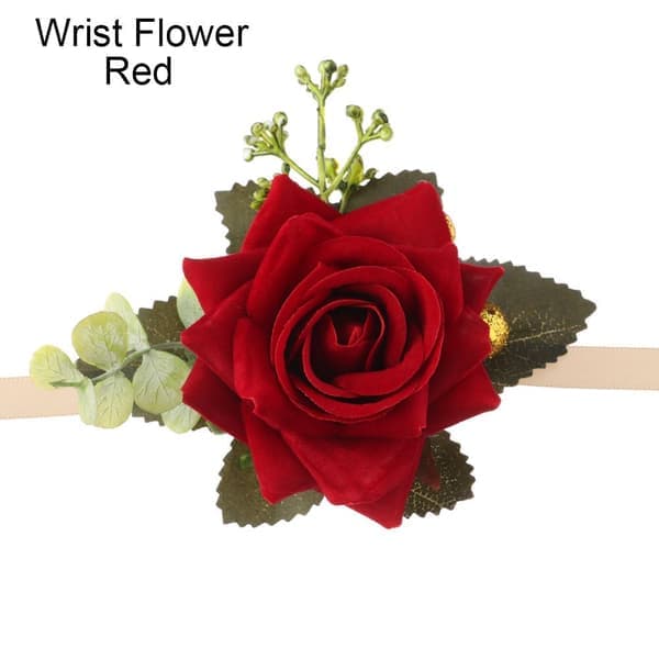 Brud handledsblomma Handblommor RÖD HANDLEDSBLOMMA Röd Red Wrist Flower