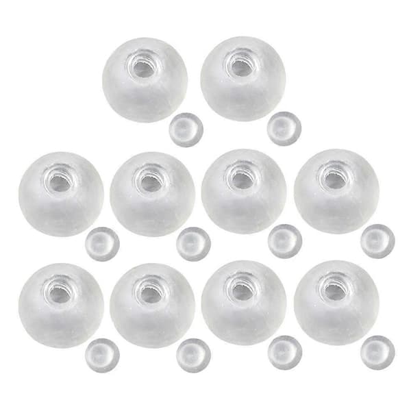 10 stk. stressboldskind med flaskeprop, squishy skind (4 cm)