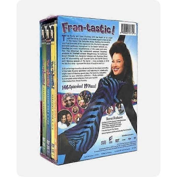 The Nanny: Komplet serie sæson 1-6 engelsk version (DVD) 19-disc