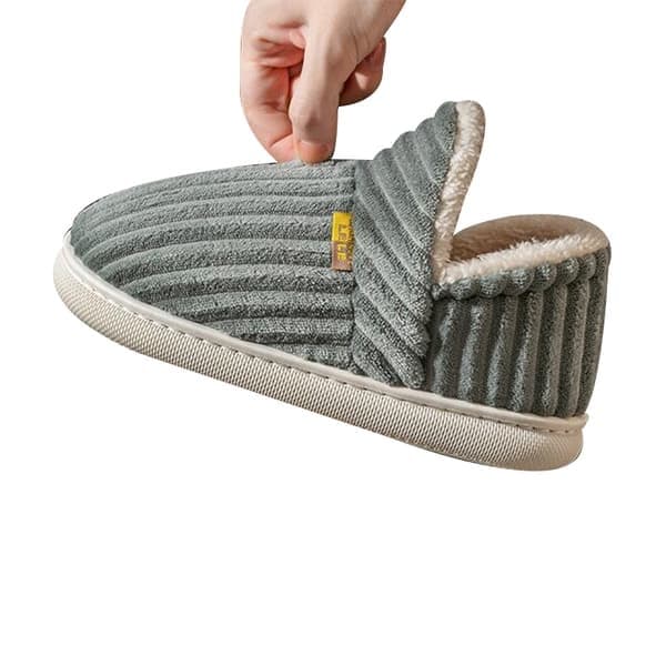 Halkfria plyschtofflor Unisex Cloud Slippers Dam Herr, Grå, Storlek 38-39 grey 38-39