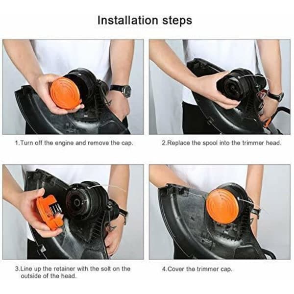 Trimmerspoler Black & Decker GL4525, GL5028, GLC1423L, GLC1825L gresstrimmer