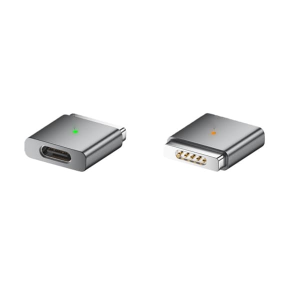USB-C til MagSafe 2-adapter 100W - Oplad din MacBook nemt Grå Grey