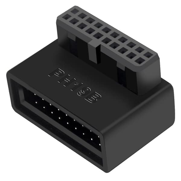 PH19B USB 3.0 Intern Header USB3.0 19/20P Sokkel 90 Graders Adapterkonverter for Datamaskin Hovedkort