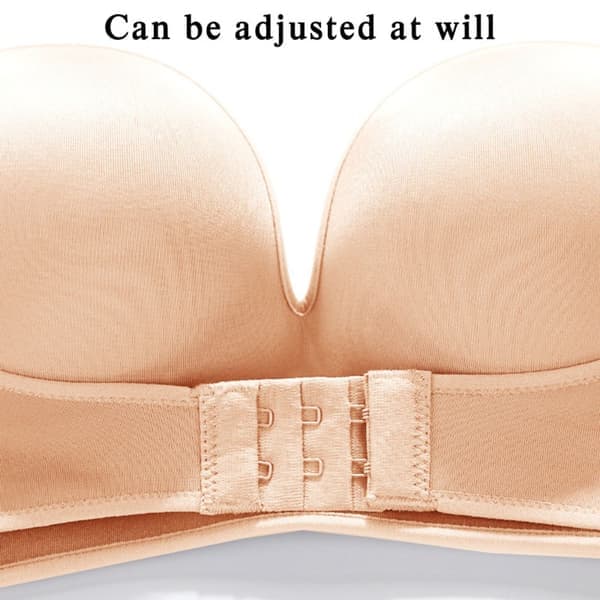 Bh med frontspænde, rygløst undertøj, SORT 34/75AB 34/75AB Sort black 34/75AB-34/75AB