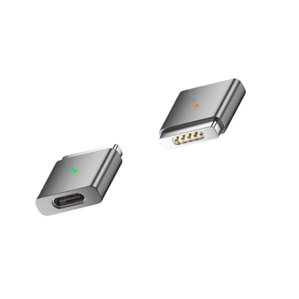 USB-C til MagSafe 2-adapter 100W - Oplad din MacBook nemt Grå Grey