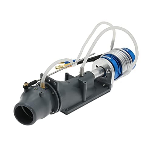 RC Båd Jetpumpe Børsteløs Thruster Tilbehør Propelrør Modelbåd Gummirør Spraykomponent Udskiftelig Egnet til RC Model, Blå Blue