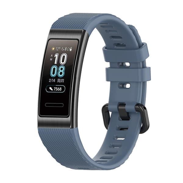 Silikoniranneke Huawei Band 3 & 4 Prolle, syaani Cyan