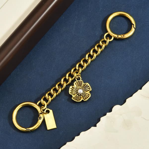 Väskberlocker för handväskor - Söt handväskkedjeberlock - Väskaccessoarer Berlocker för kvinnor Extension Chain - Gold