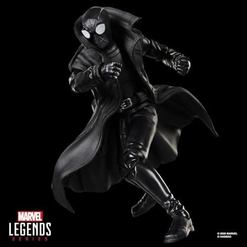 Marvel Legends Series Spider-Man Noir, Retro Cardback Spider-Man Comics Samleobjekt 6-tommers Skala Actionfigur (Amazon Eksklusiv)