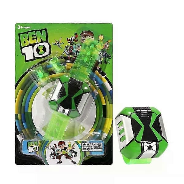 Omnitrix BEN10 Actionfigur Ben Tennyson Projektionsur Transformerende Lyd- og Lysdukke Smartwatch Børnefødselsdagsgave