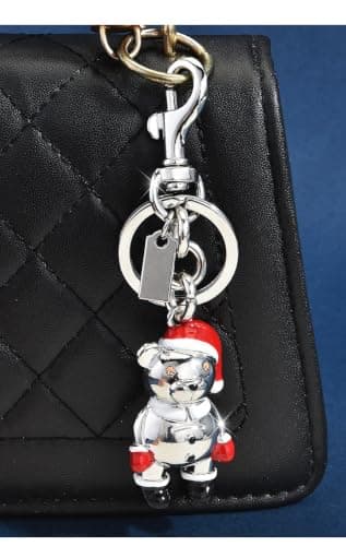 Väskberlocker för handväskor - Söt handväskkedjeberlock - Väskaccessoarer Berlocker för kvinnor Halloween Bear-Gold