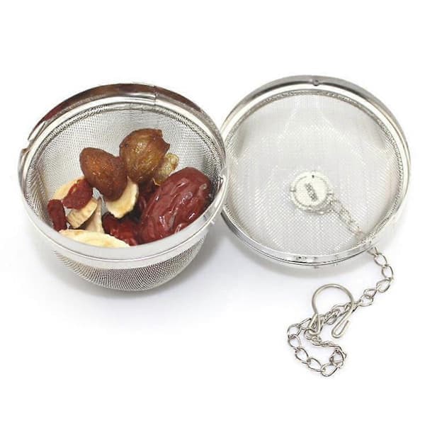 Teinfuser för löst te, boll, sil, bollinfuser