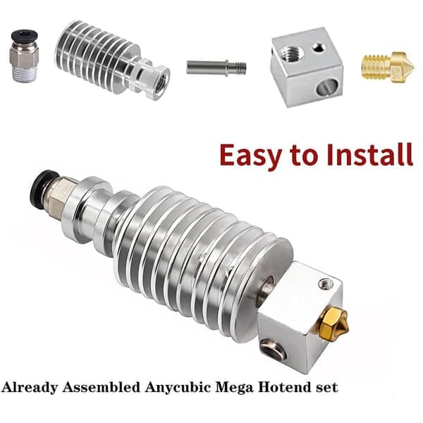 3D-tulostimen Hotend Anycubics I3 Mega Hotend 12V