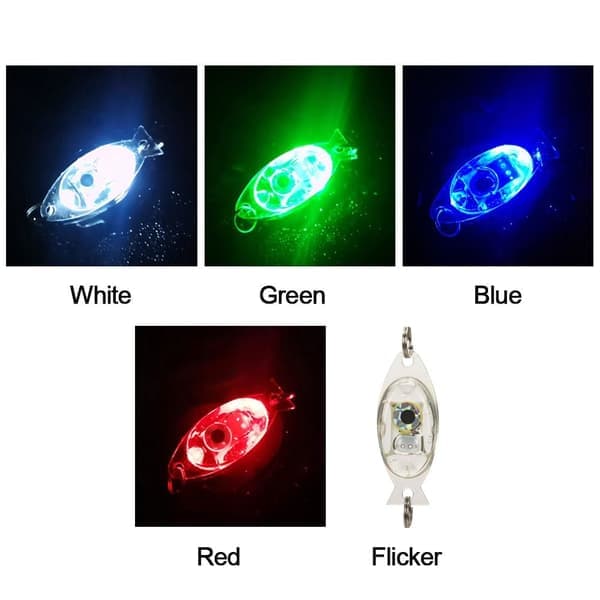 LED lokkelys blitslampe HVIT HVIT White White