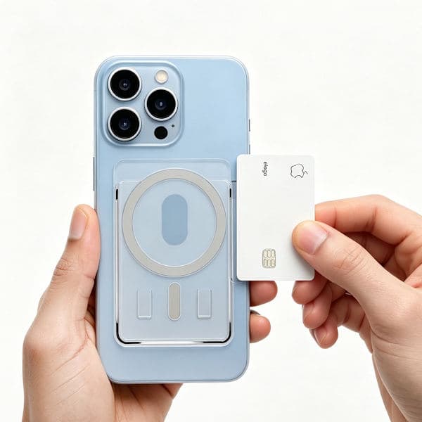 Magnetisk kortholder kompatibel med MagSafe