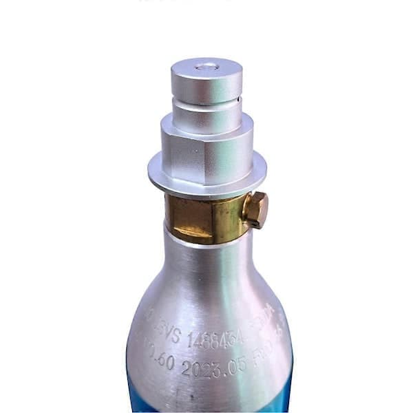Läskmaskinstillbehör Läskmaskin för Terra DUO ART Quick Connect Adapter CQC till CO2 Extern Adapter