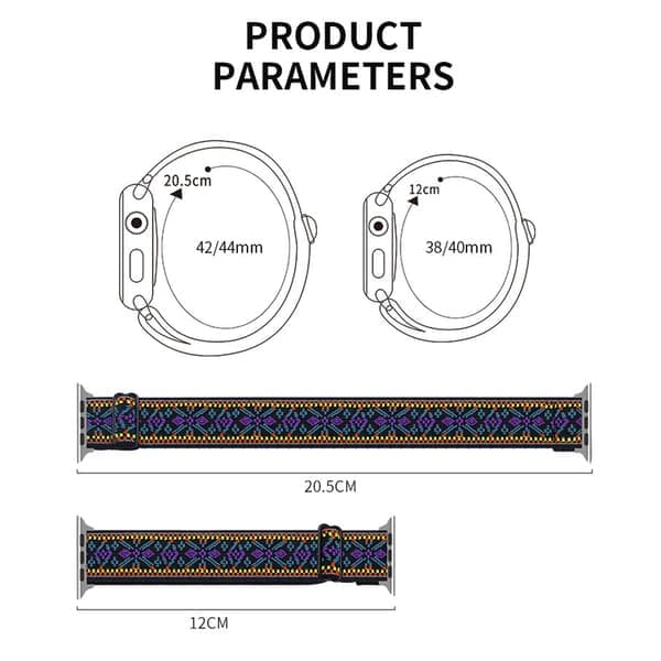 Nylon for Apple Watch Band Boho Boho
