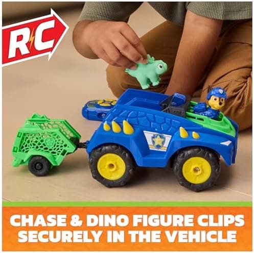 Ryhmä Hau: Dinoleffa Dino Tow & Dash RC Chase- ja dinohahmoilla
