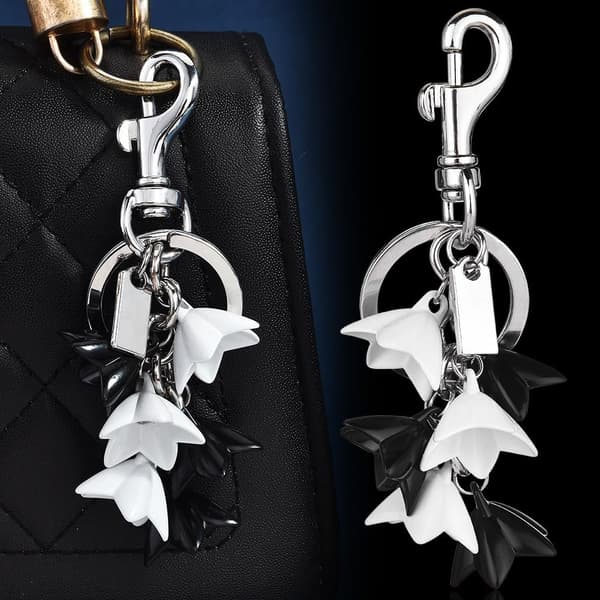 Väskberlock, söta handväskberlocker, väsktillbehörsberlocker, väskkedjor, handväskberlocker flh-black
