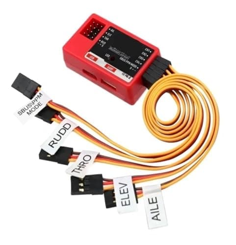 For FMS for Reflex V3 Flight Gyro Stabilizer for RC Aircraft with Fixed Gyro Functionality Drone Helicopter