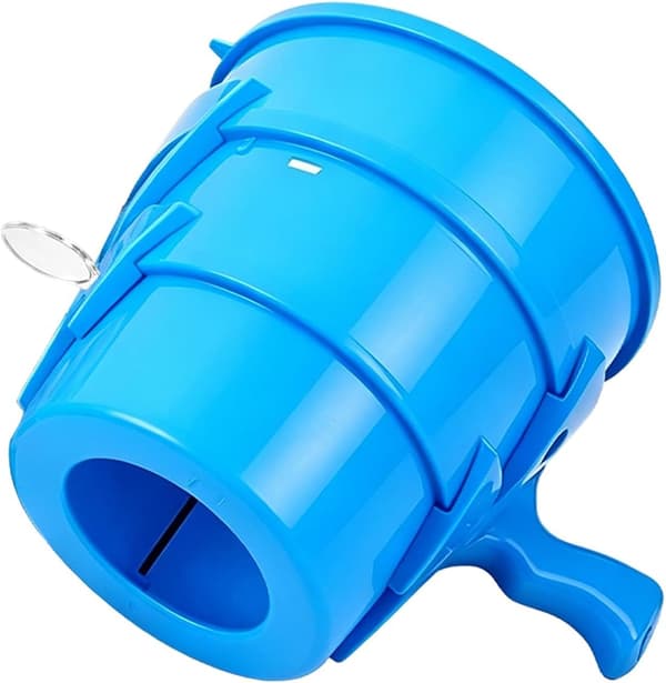 Luftkanon Handhållen Bullseye Luftblästerleksak för Vuxna Blue