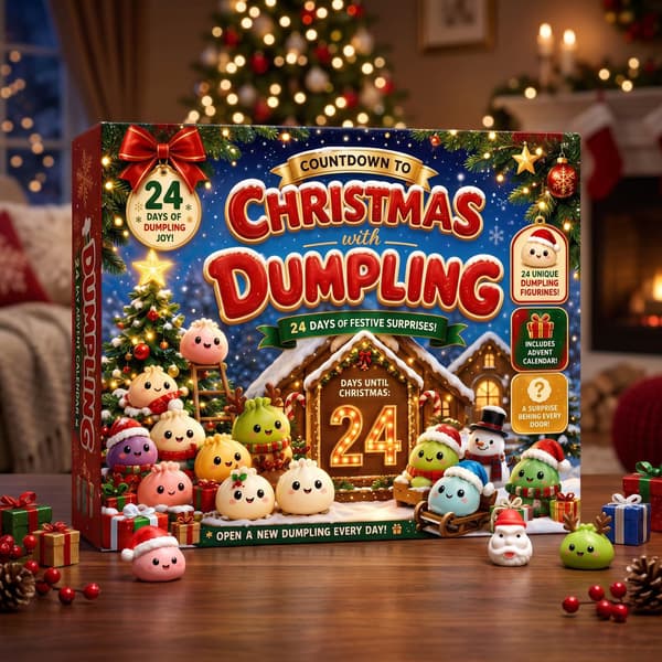 Jule Squishies Julekalender 2026 Nedtællingskalender For Voksne B#B